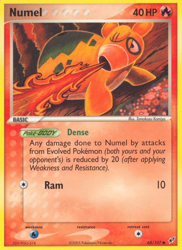Numel (68/107) [EX: Deoxys] | Game Haven TX