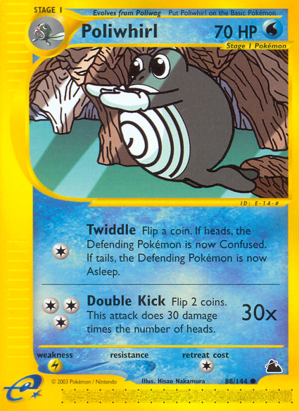 Poliwhirl (88/144) [Skyridge] | Game Haven TX