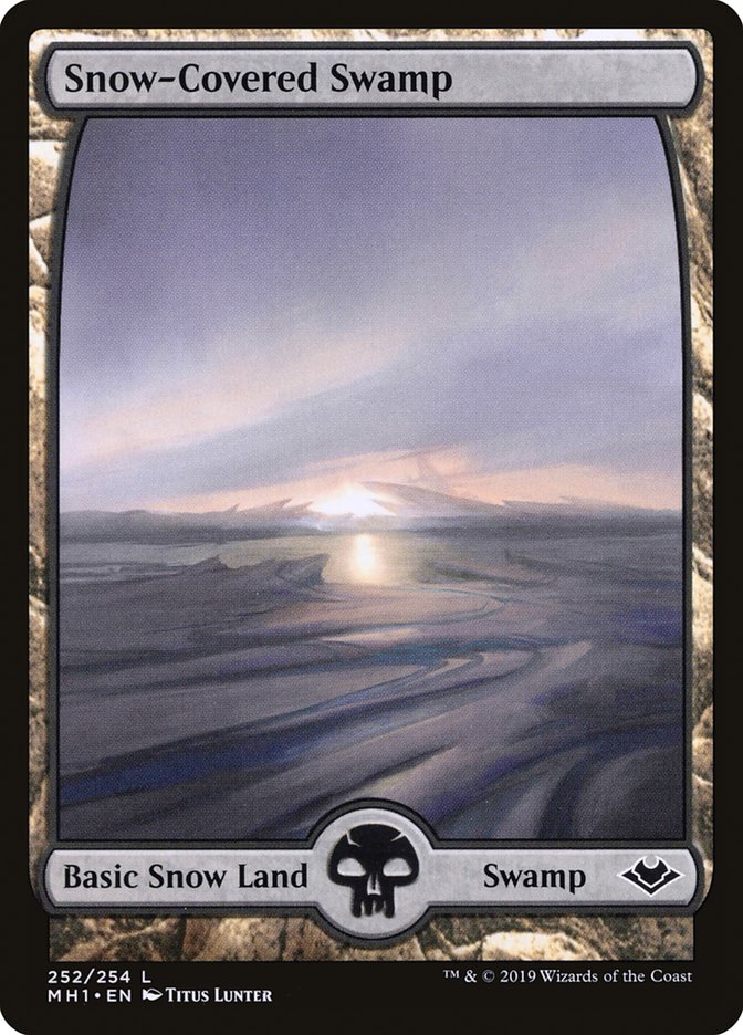 Snow-Covered Swamp [Modern Horizons] | Game Haven TX