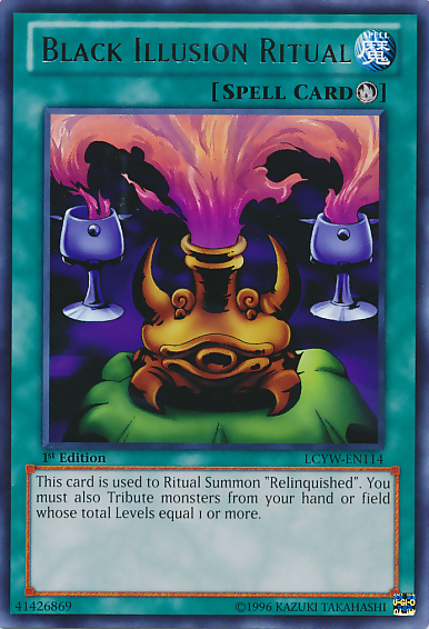 Black Illusion Ritual [LCYW-EN114] Rare | Game Haven TX