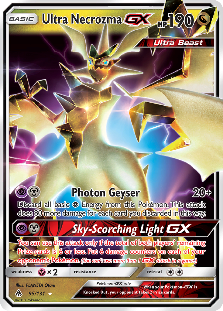 Ultra Necrozma GX (95/131) [Sun & Moon: Forbidden Light] | Game Haven TX