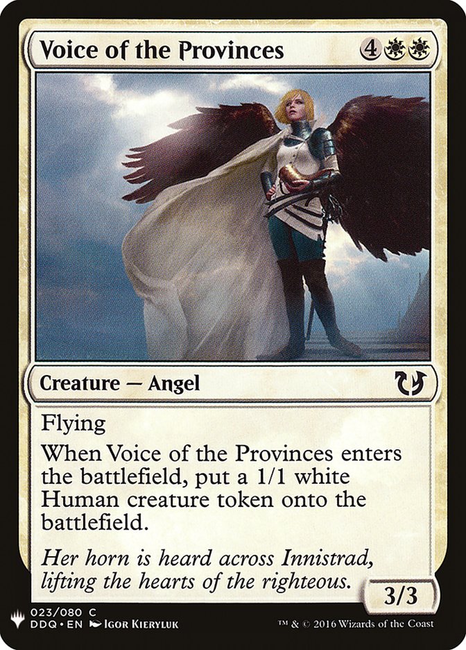 Voice of the Provinces [Mystery Booster] | Game Haven TX