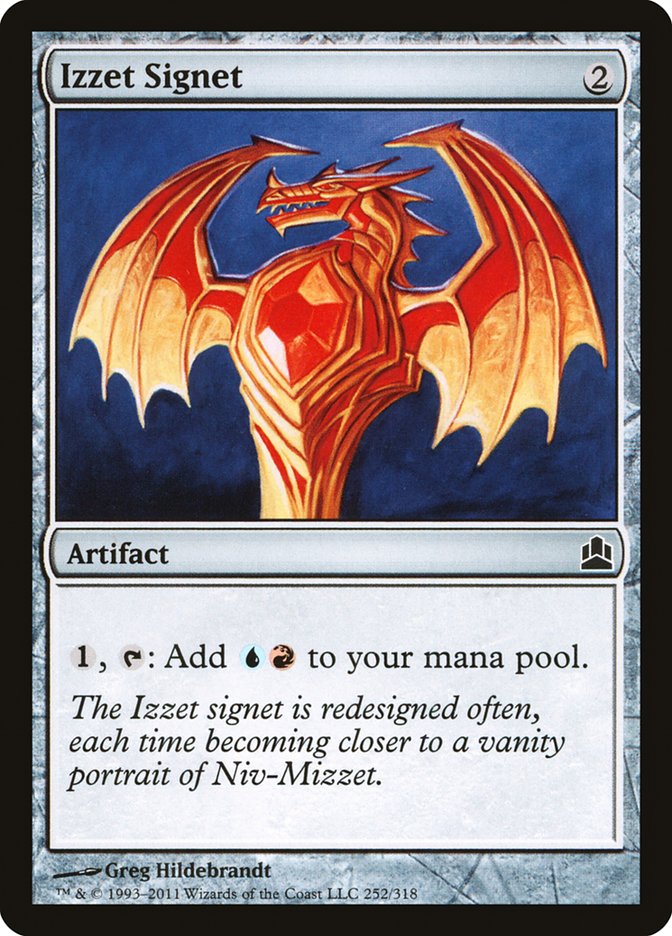 Izzet Signet [Commander 2011] | Game Haven TX
