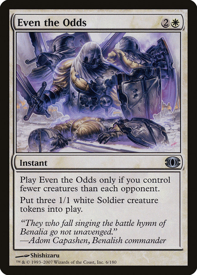 Even the Odds [Future Sight] | Game Haven TX