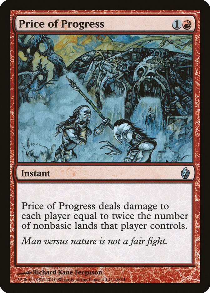 Price of Progress [Premium Deck Series: Fire and Lightning] | Game Haven TX