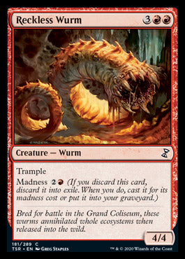 Reckless Wurm [Time Spiral Remastered] | Game Haven TX