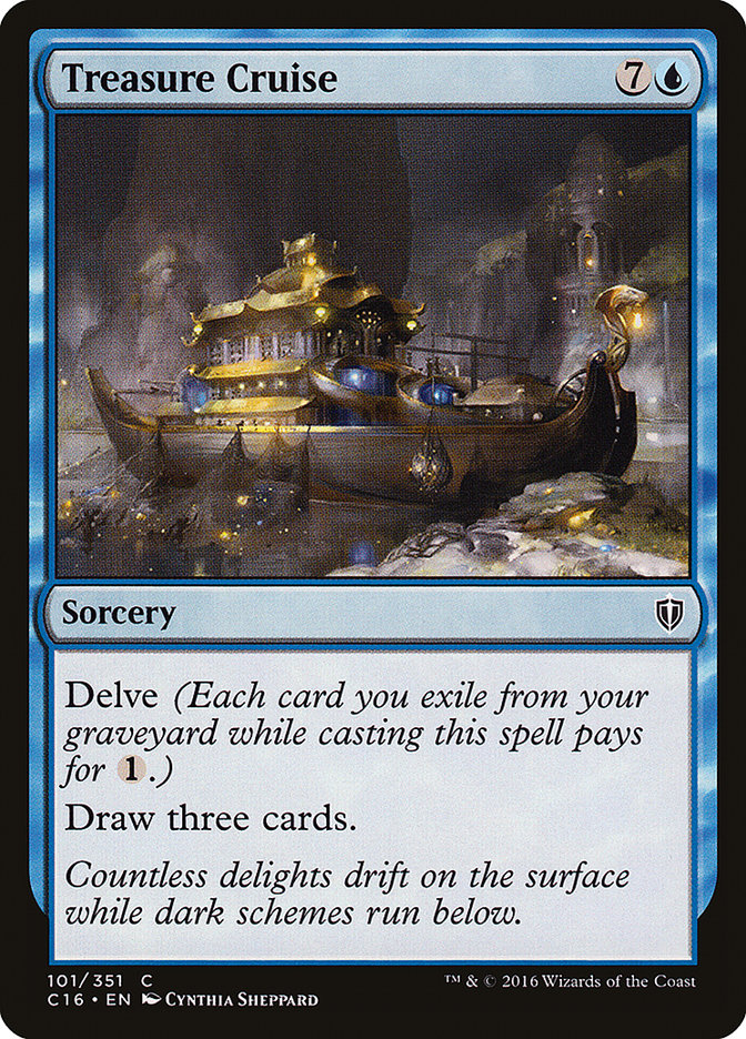 Treasure Cruise [Commander 2016] | Game Haven TX