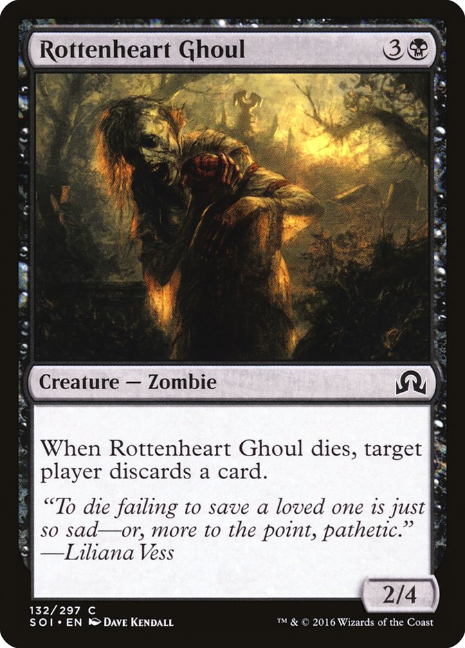 Rottenheart Ghoul [Shadows over Innistrad] | Game Haven TX