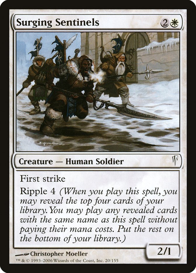 Surging Sentinels [Coldsnap] | Game Haven TX