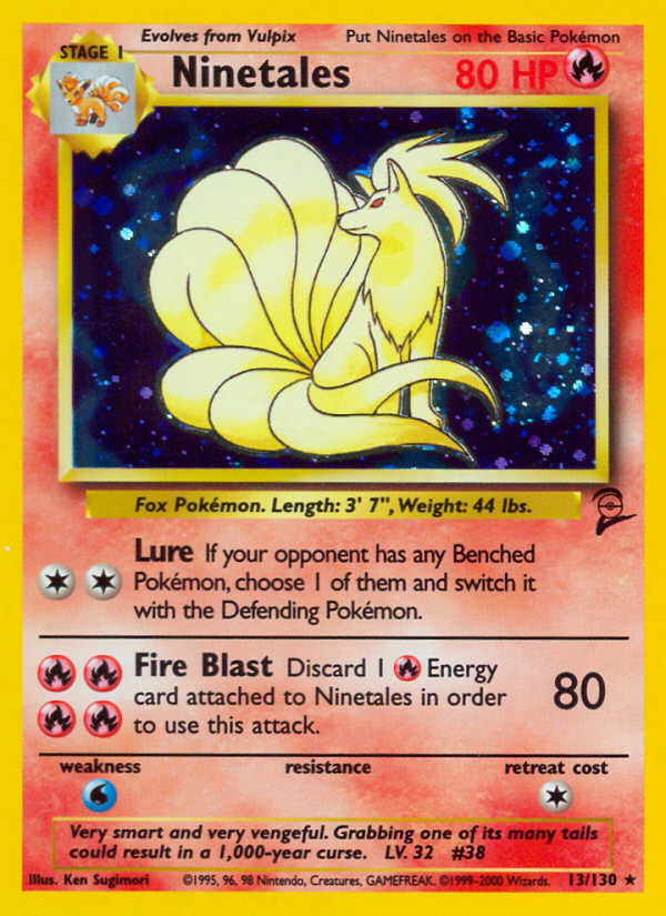 Ninetales (13/130) [Base Set 2] | Game Haven TX