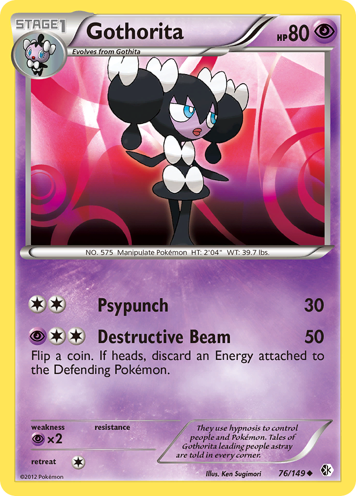 Gothorita (76/149) [Black & White: Boundaries Crossed] | Game Haven TX