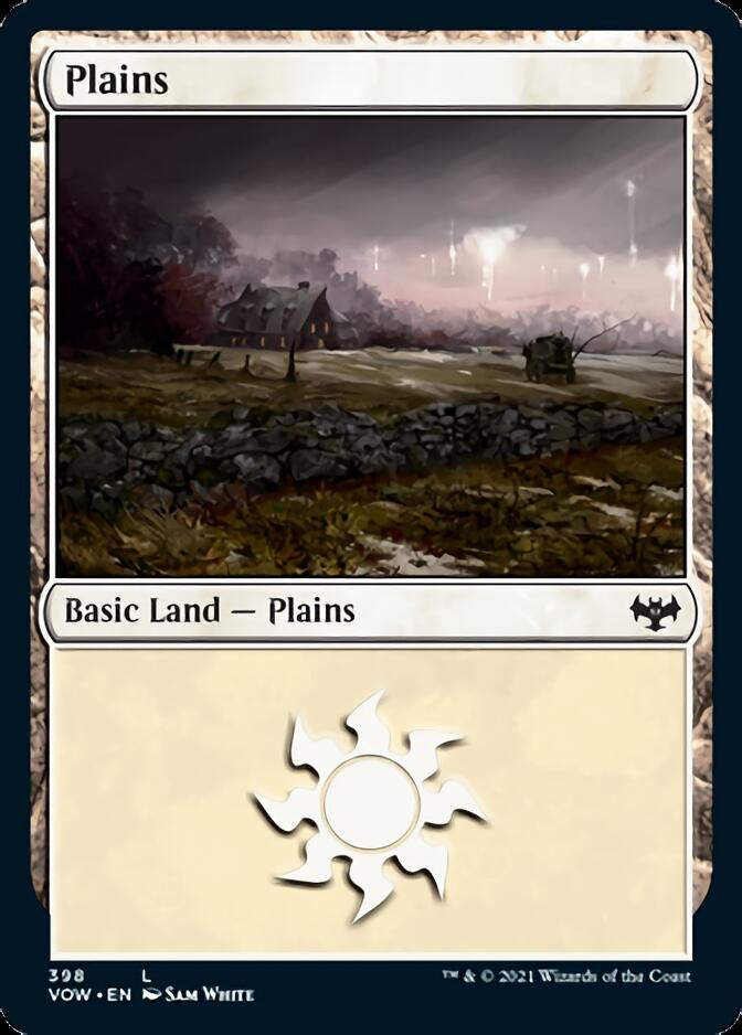Plains (398) [Innistrad: Crimson Vow] | Game Haven TX