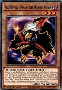 Blackwing - Pinaki the Waxing Moon [LDS2-EN039] Common | Game Haven TX