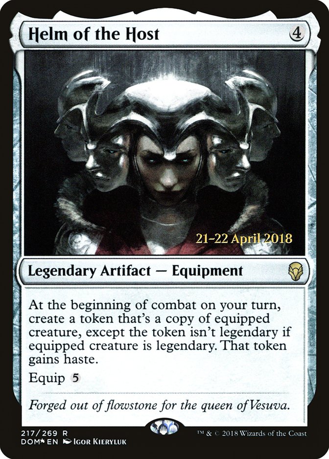 Helm of the Host [Dominaria Promos] | Game Haven TX
