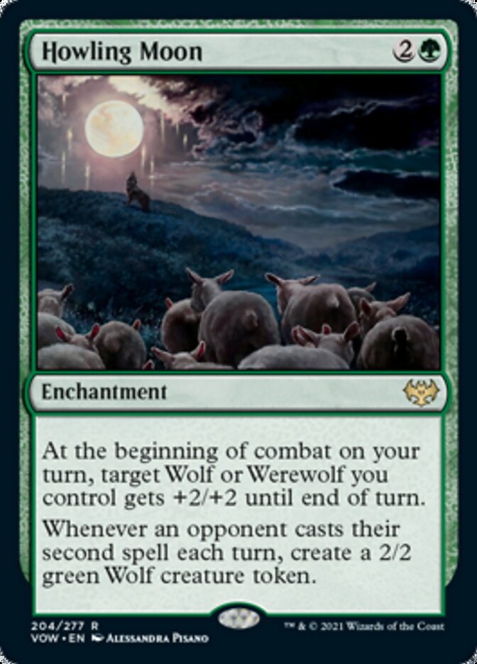 Howling Moon [Innistrad: Crimson Vow] | Game Haven TX