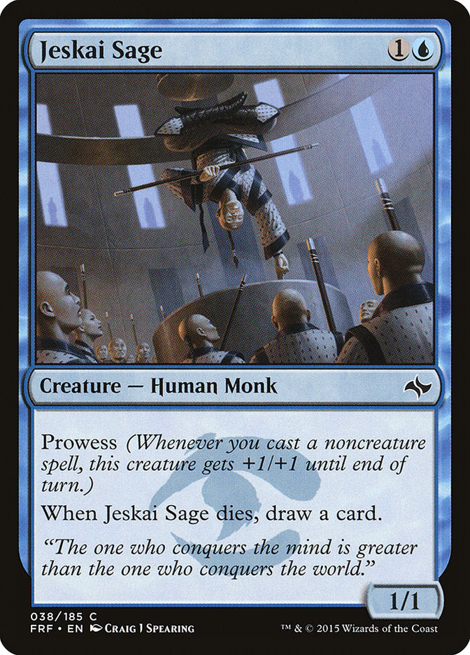 Jeskai Sage [Fate Reforged] | Game Haven TX