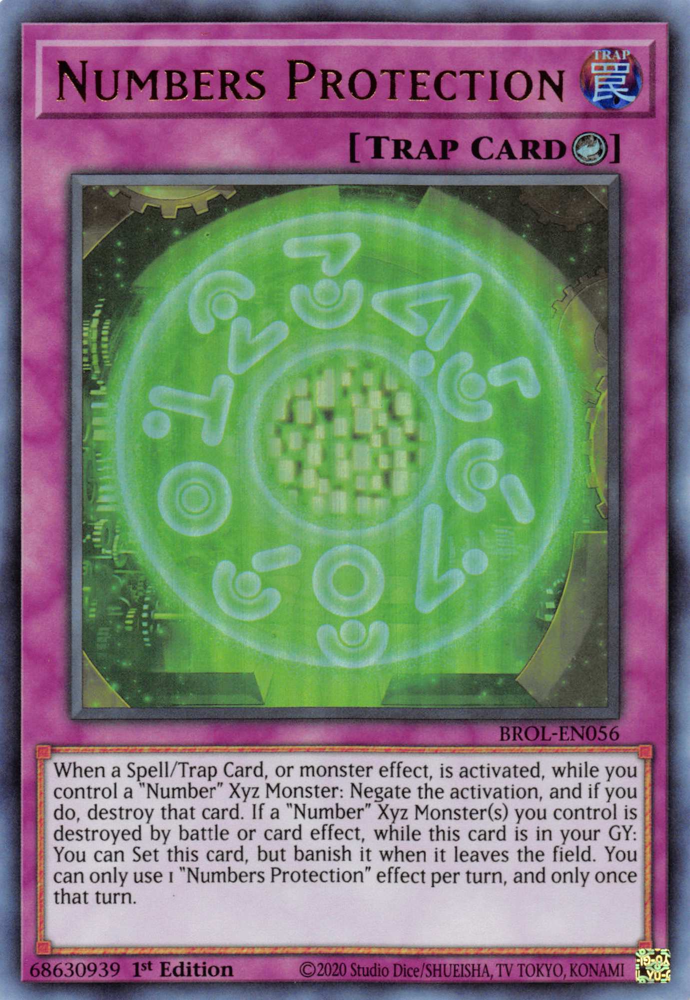 Numbers Protection [BROL-EN056] Ultra Rare | Game Haven TX