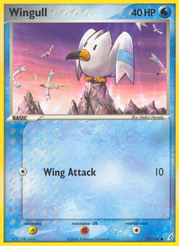 Wingull (70/100) [EX: Crystal Guardians] | Game Haven TX