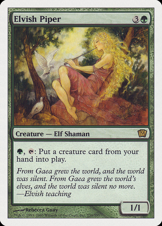 Elvish Piper [Ninth Edition] | Game Haven TX