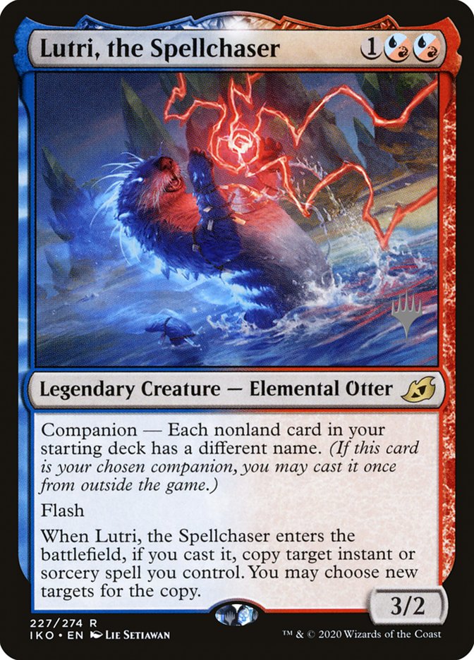 Lutri, the Spellchaser (Promo Pack) [Ikoria: Lair of Behemoths Promos] | Game Haven TX