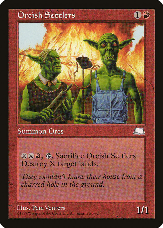 Orcish Settlers [Weatherlight] | Game Haven TX