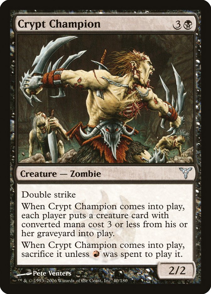 Crypt Champion [Dissension] | Game Haven TX