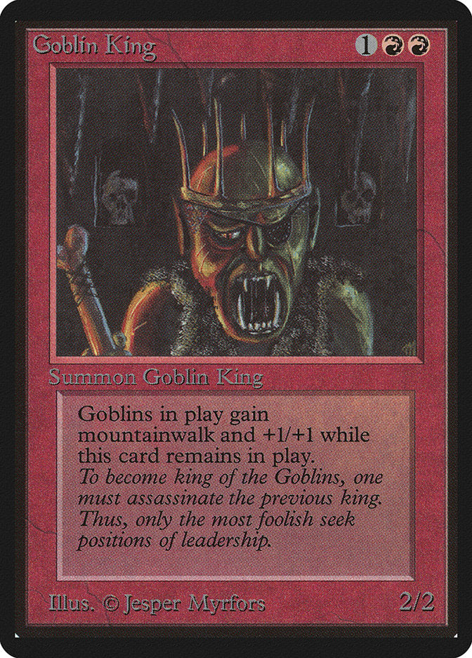 Goblin King [Limited Edition Beta] | Game Haven TX