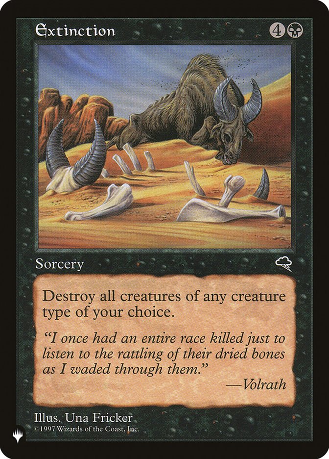 Extinction [The List] | Game Haven TX