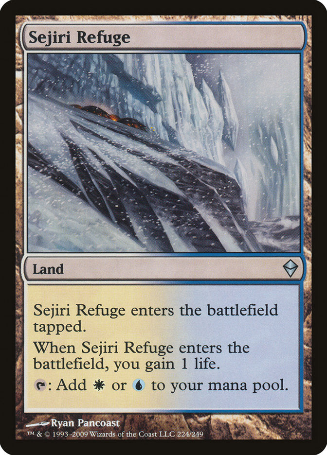 Sejiri Refuge [Zendikar] | Game Haven TX