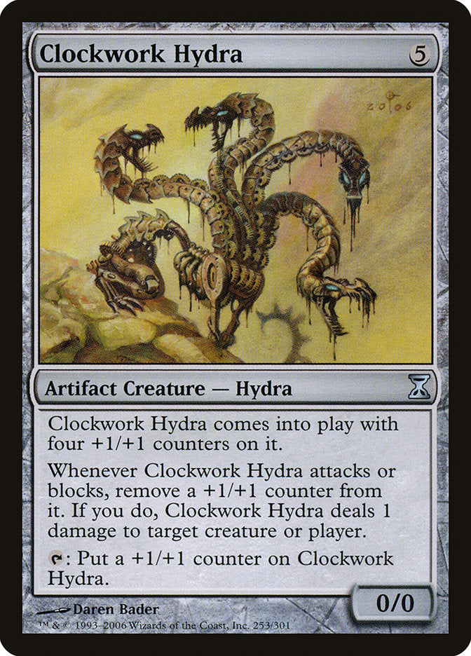 Clockwork Hydra [Time Spiral] | Game Haven TX