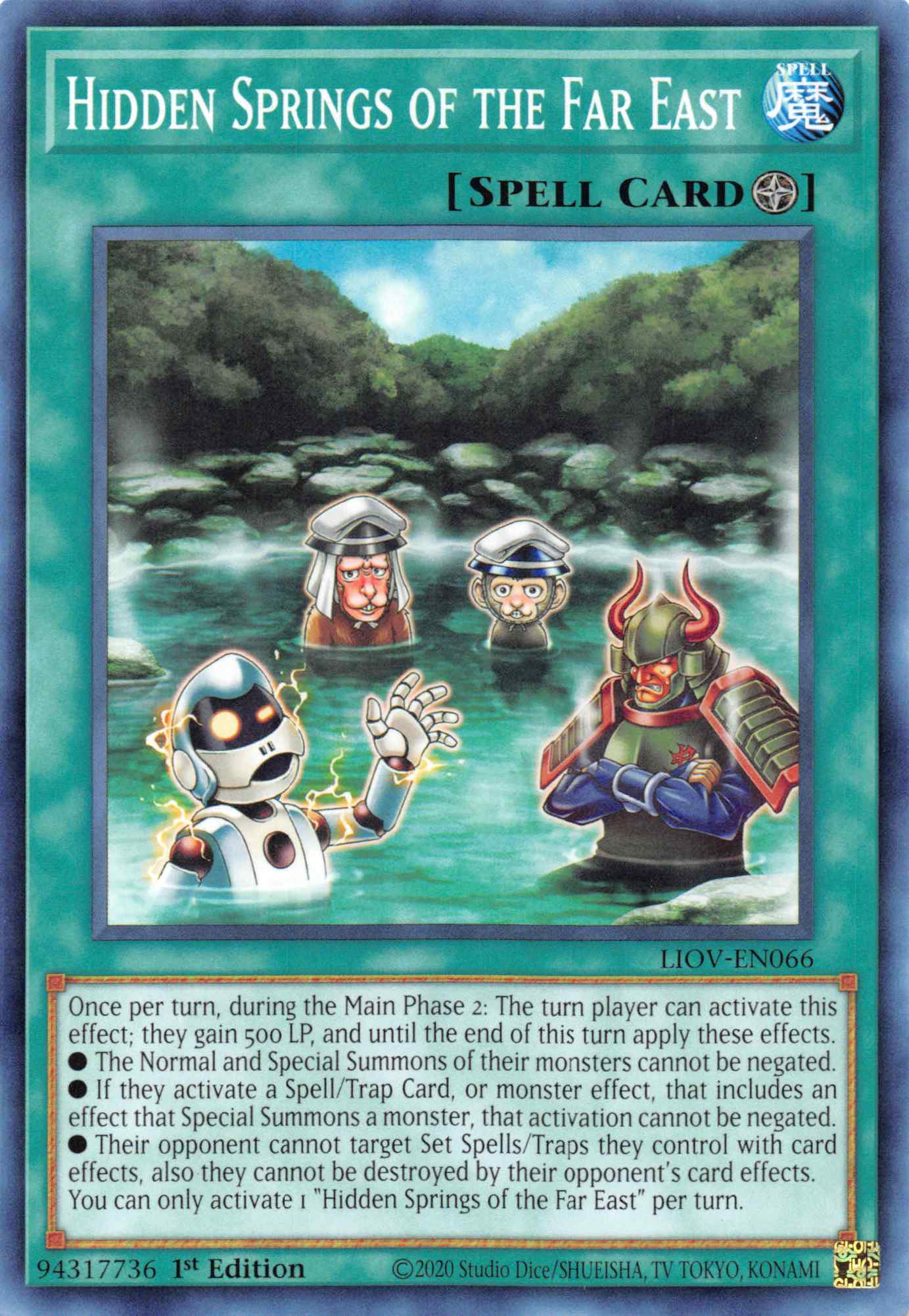 Hidden Springs of the Far East [LIOV-EN066] Common | Game Haven TX