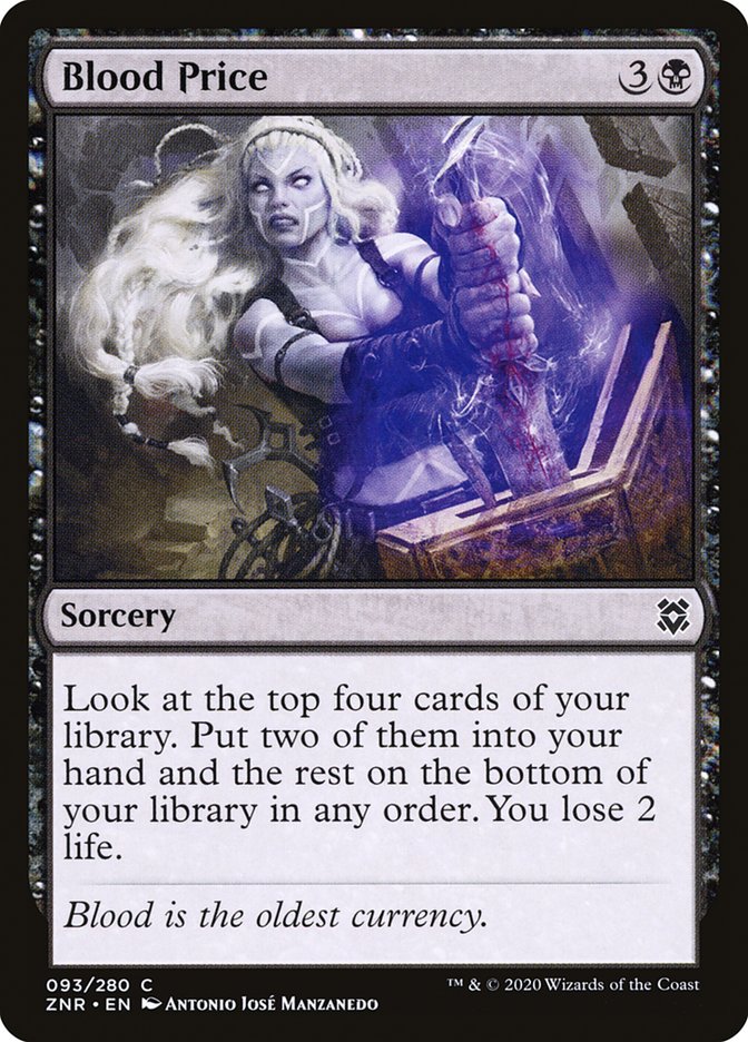 Blood Price [Zendikar Rising] | Game Haven TX