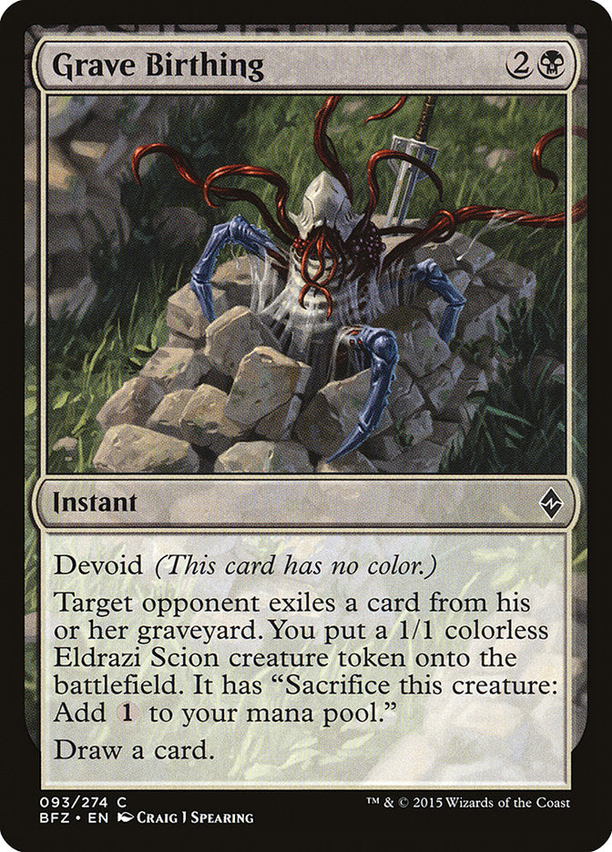 Grave Birthing [Battle for Zendikar] | Game Haven TX
