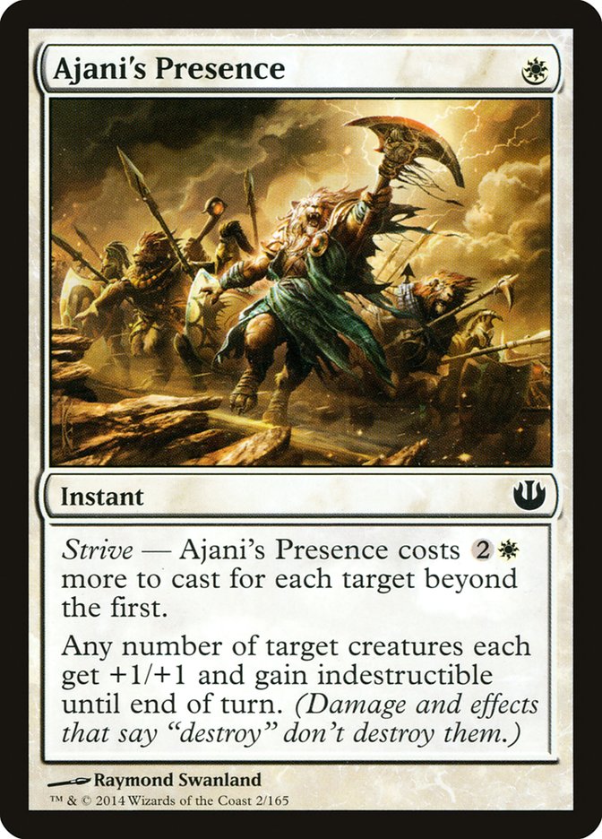 Ajani's Presence [Journey into Nyx] | Game Haven TX