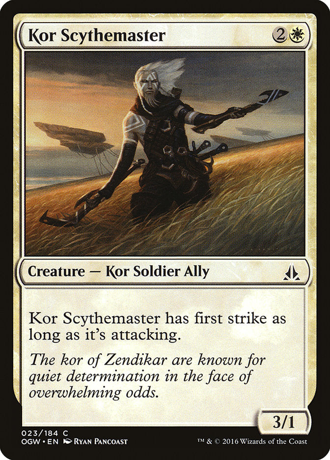 Kor Scythemaster [Oath of the Gatewatch] | Game Haven TX