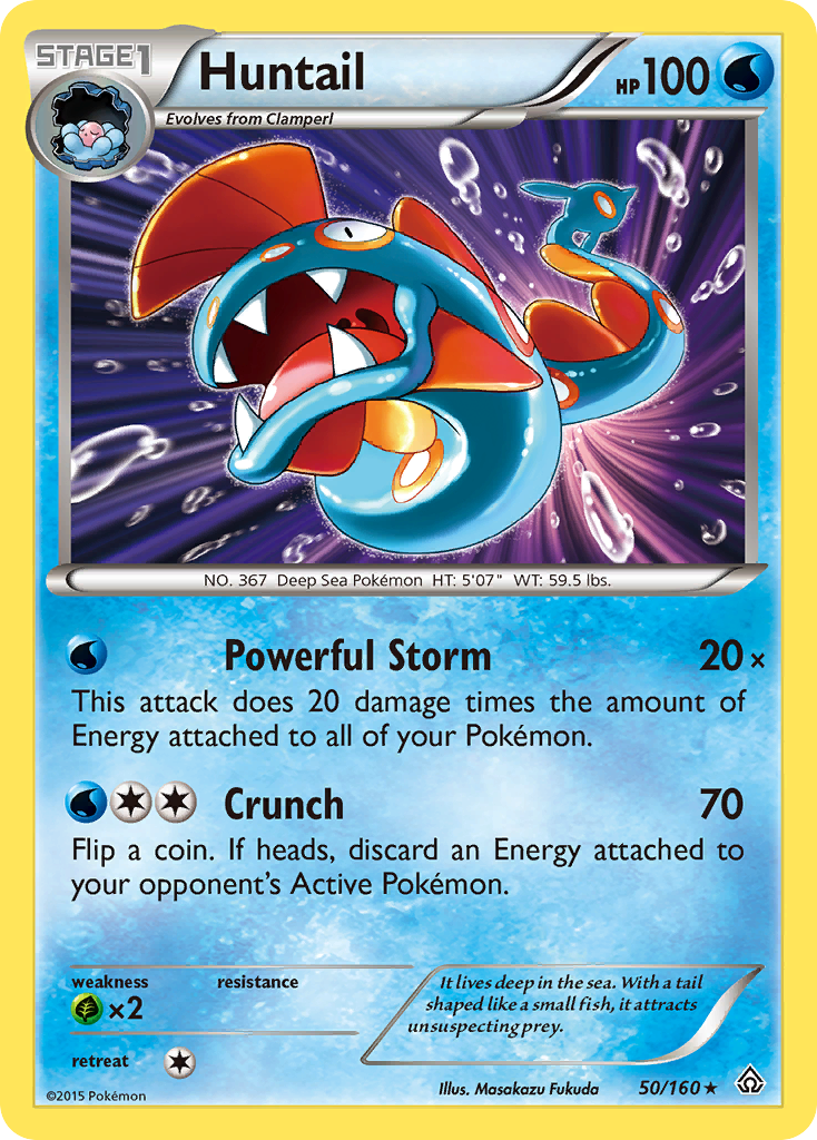 Huntail (50/160) [XY: Primal Clash] | Game Haven TX