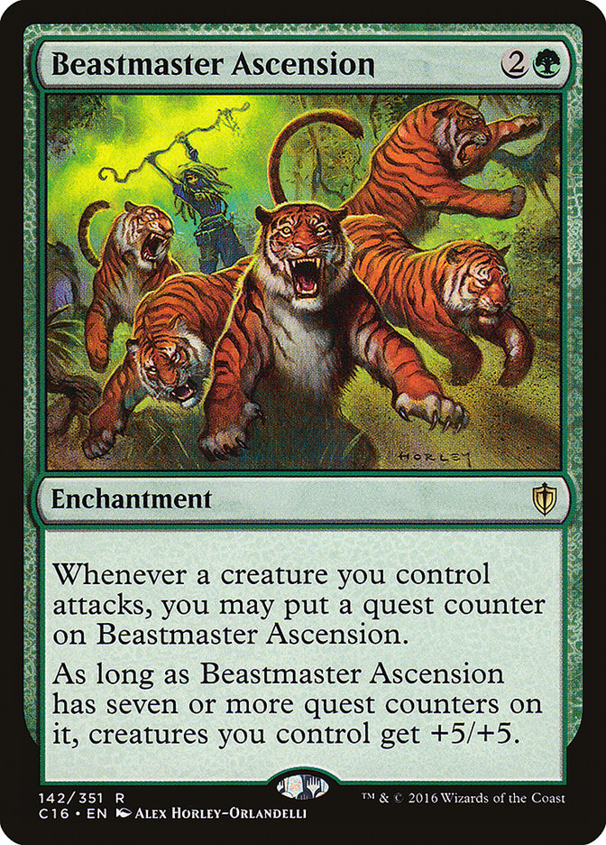 Beastmaster Ascension [Commander 2016] | Game Haven TX