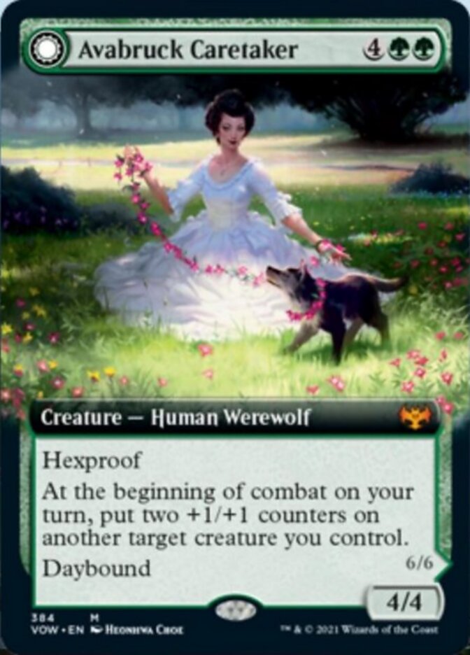 Avabruck Caretaker // Hollowhenge Huntmaster (Extended) [Innistrad: Crimson Vow] | Game Haven TX