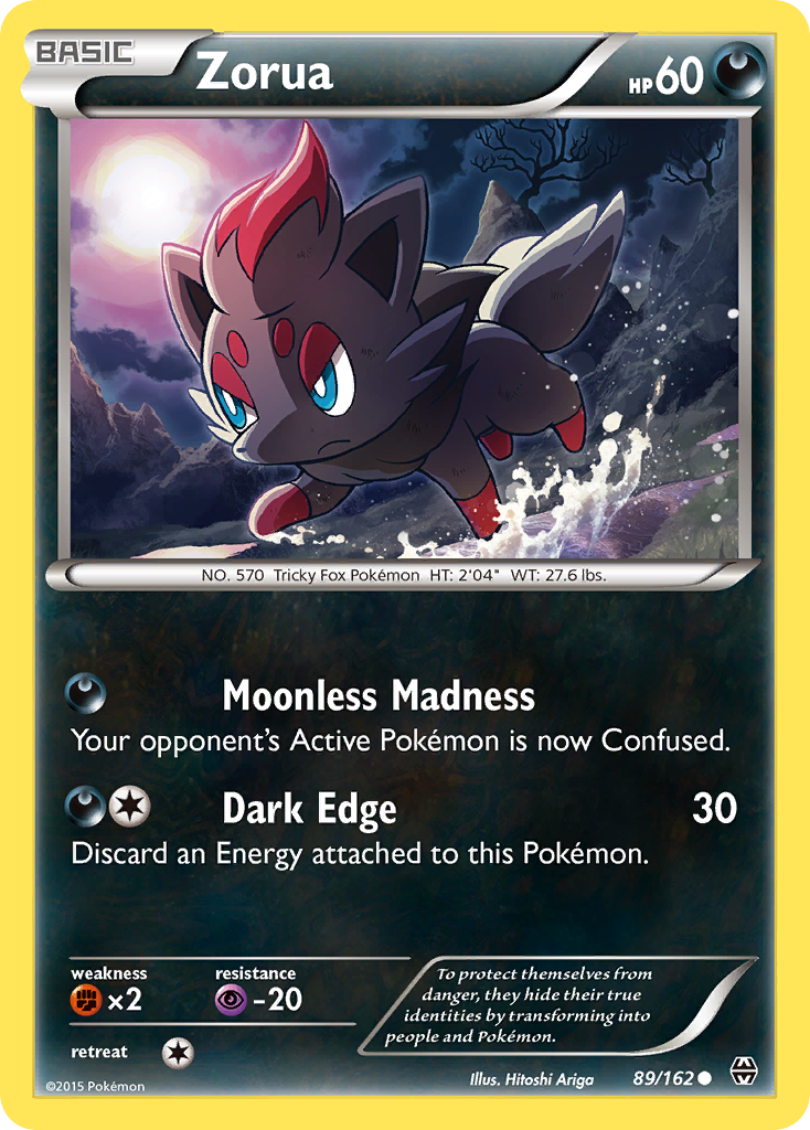 Zorua (89/162) [XY: BREAKthrough] | Game Haven TX