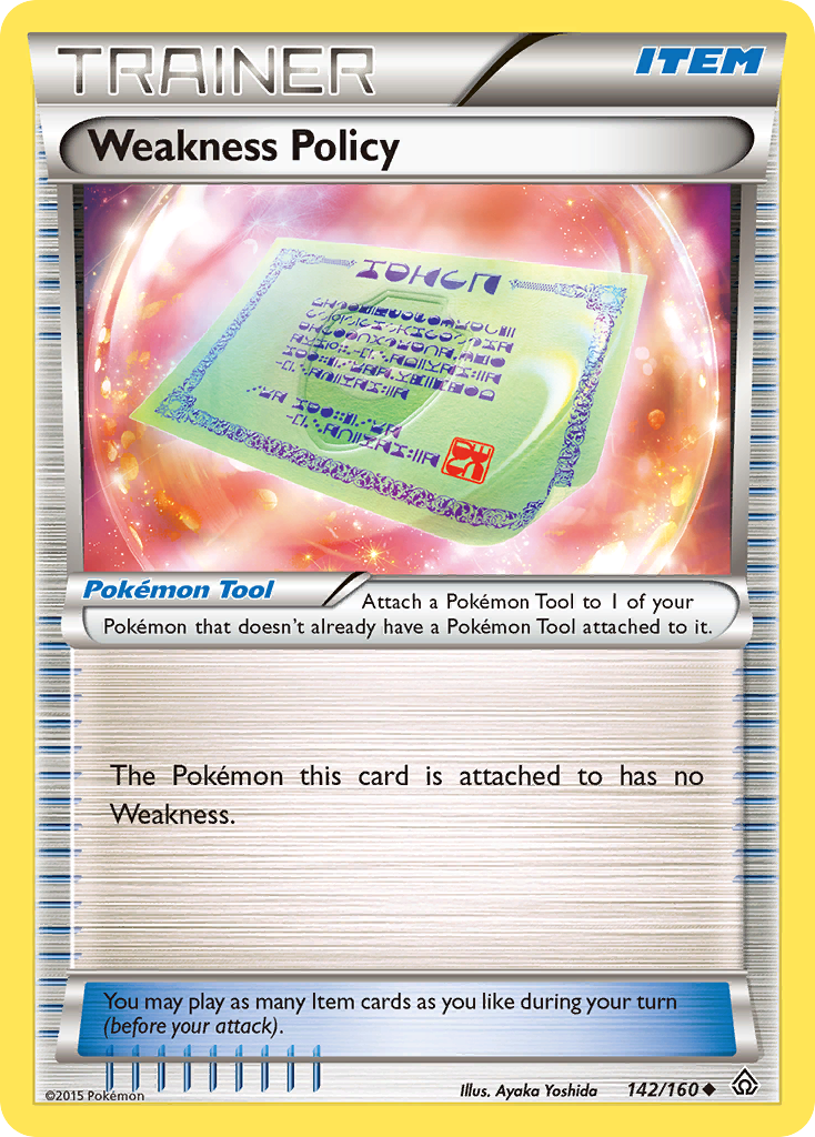 Weakness Policy (142/160) [XY: Primal Clash] | Game Haven TX