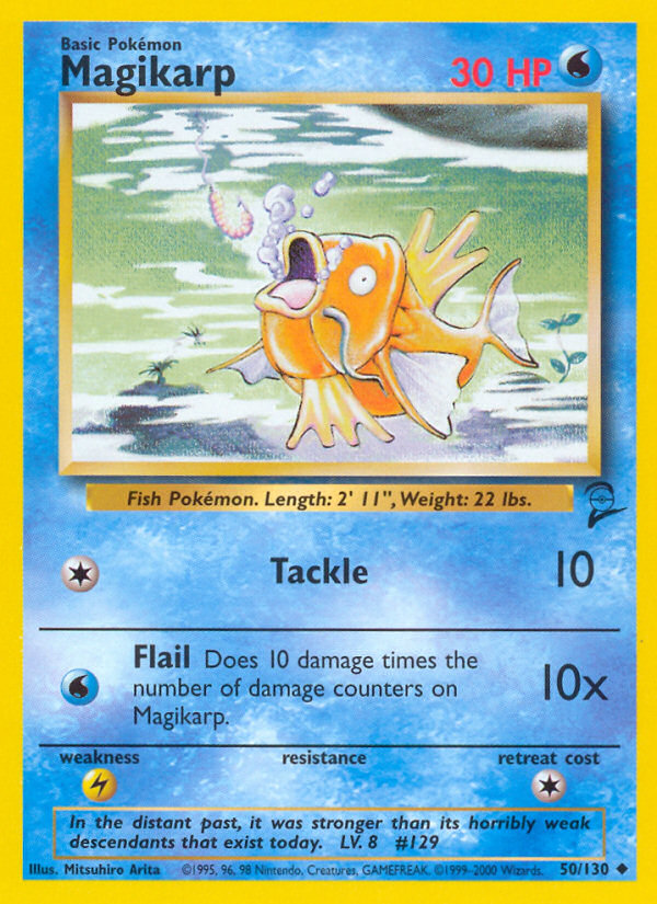 Magikarp (50/130) [Base Set 2] | Game Haven TX