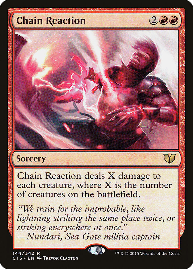 Chain Reaction [Commander 2015] | Game Haven TX