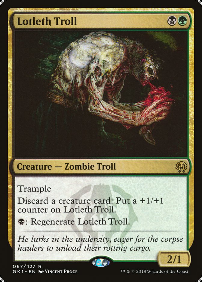 Lotleth Troll [GRN Guild Kit] | Game Haven TX