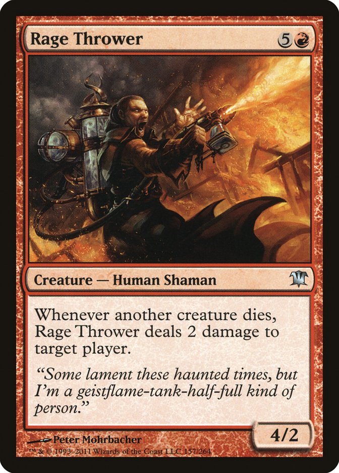 Rage Thrower [Innistrad] | Game Haven TX