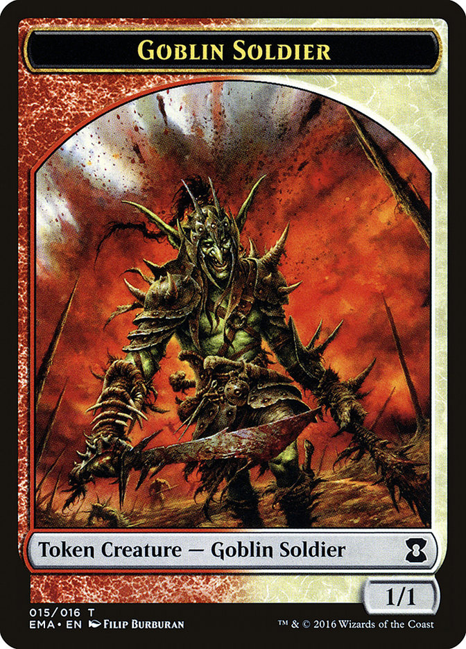 Goblin Soldier [Eternal Masters Tokens] | Game Haven TX