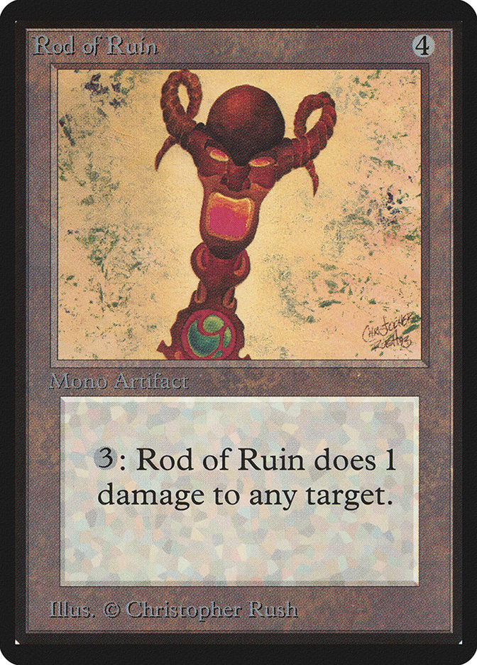 Rod of Ruin [Limited Edition Beta] | Game Haven TX
