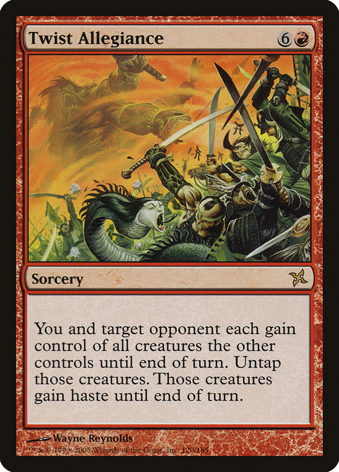 Twist Allegiance [Betrayers of Kamigawa] | Game Haven TX