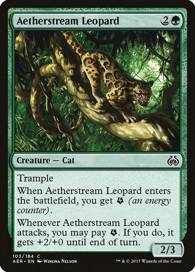Aetherstream Leopard [Aether Revolt] | Game Haven TX