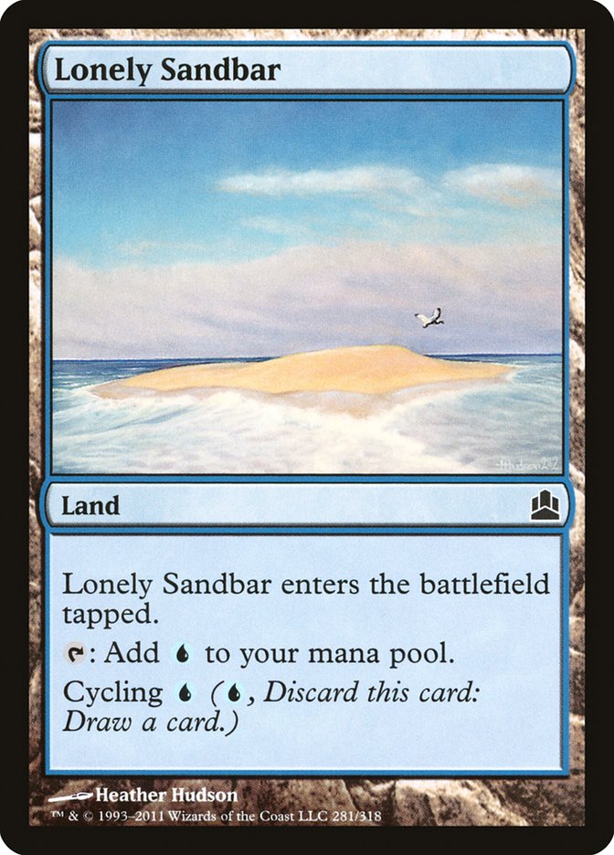 Lonely Sandbar [Commander 2011] | Game Haven TX