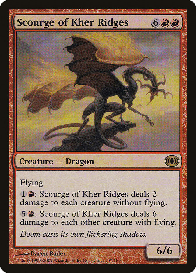 Scourge of Kher Ridges [Future Sight] | Game Haven TX
